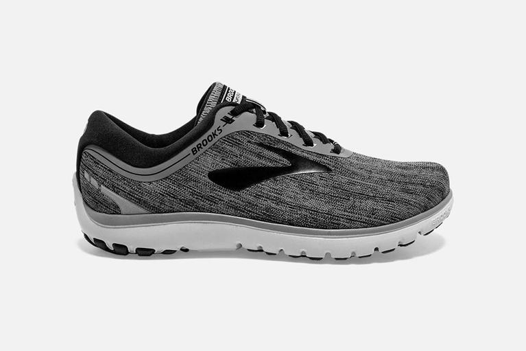 Brooks Men's PureFlow 7 Road Running Shoes - Grey (KYZT08129)